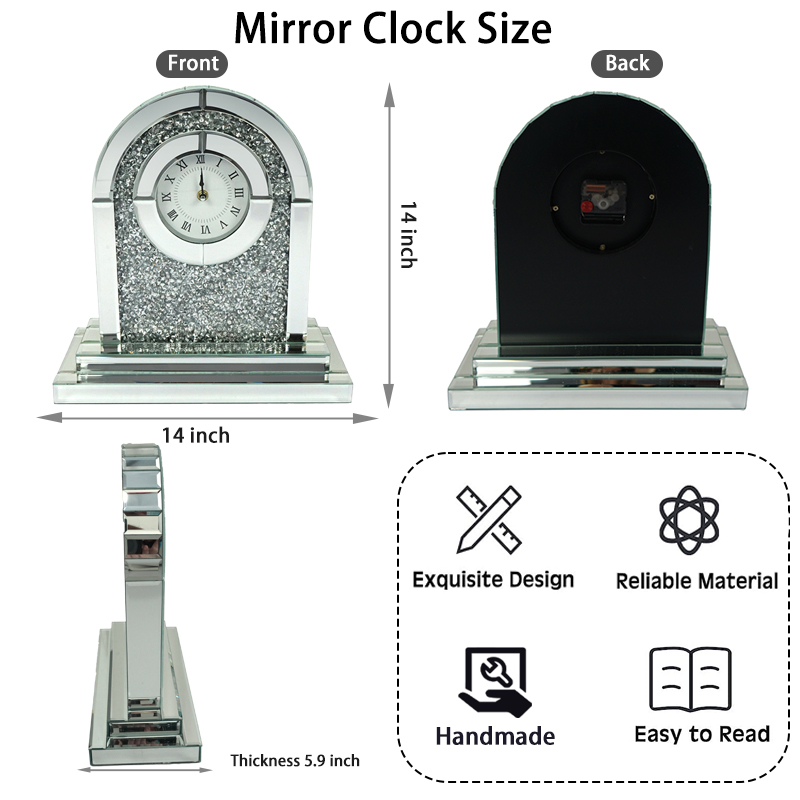 wall mirror with clock wall mirror with clock