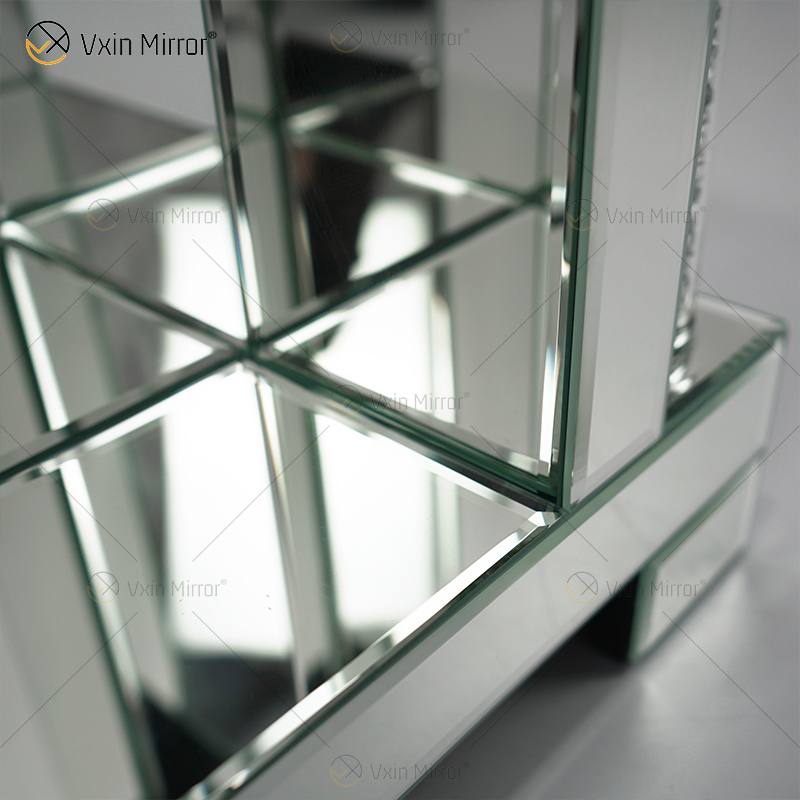 Vxin Mirror WXF-161 The Newest China Factory Luxury Mirrored Acrylic Console Table For Sale