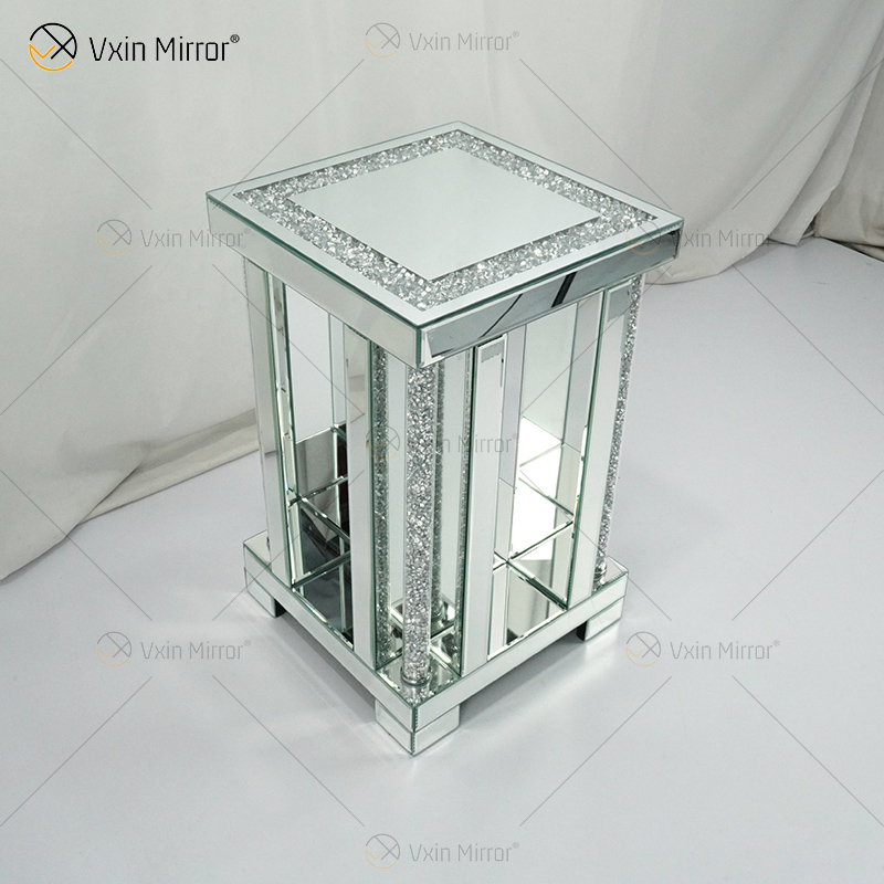 Vxin Mirror WXF-161 The Newest China Factory Luxury Mirrored Acrylic Console Table For Sale