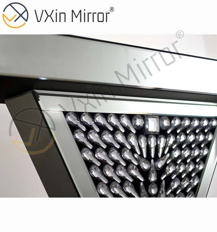 glass vanity table with mirror glass vanity table with mirror