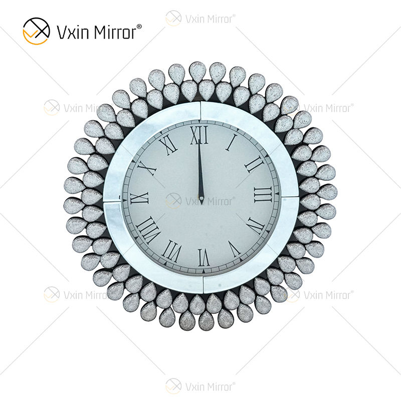 Modern Mirrored Clock Modern Mirrored Clock