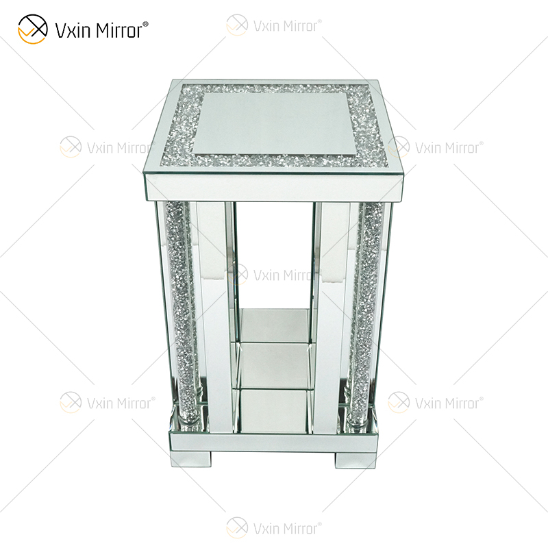 Vxin Mirror WXF-161 The Newest China Factory Luxury Mirrored Acrylic Console Table For Sale