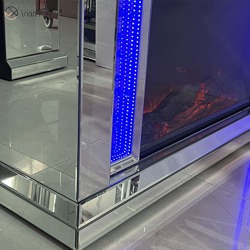 crushed diamond tv unit with fire crushed diamond tv unit with fire