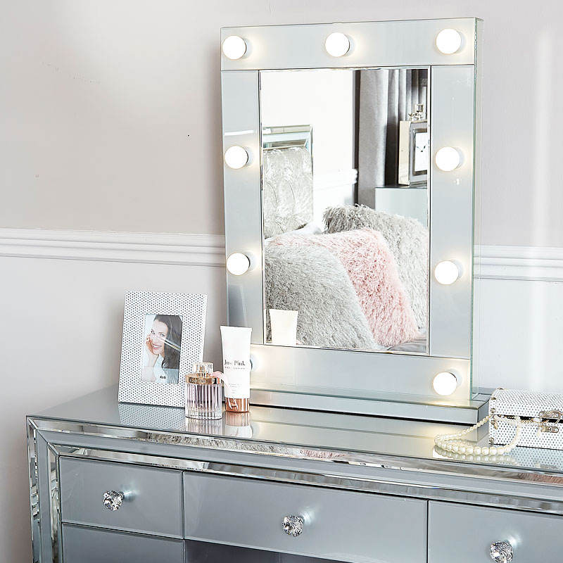 mirror with led light mirror with led light