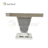 Factory Direct Sale WXF-119 Modern Silver Decorative Furniture Crystal Diamond Mirrored Console Table