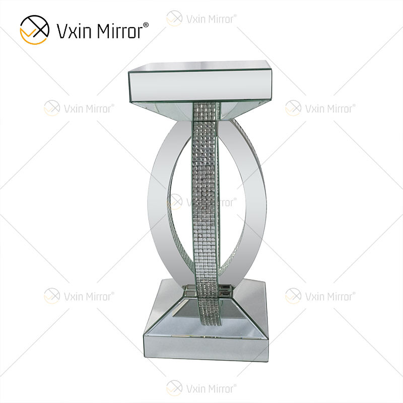 mirror top side table mirror top side table