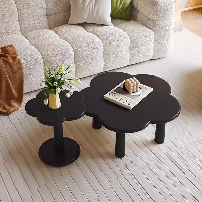 Cream acrylic cloud coffee table Cream acrylic cloud coffee table