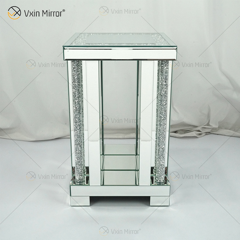 Vxin Mirror WXF-161 The Newest China Factory Luxury Mirrored Acrylic Console Table For Sale