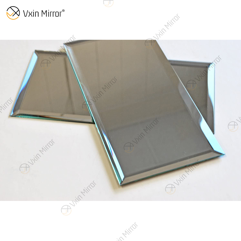 Bevel Edge Mirror Custom Modern Ceramic Tile Lobby Home Wall Decoration Hot Sale Mirror Wall Art Home Decor for HOME USE