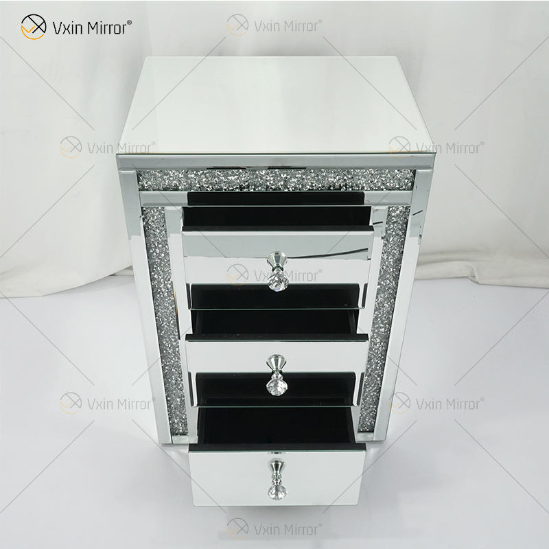 vintage mirrored nightstand vintage mirrored nightstand