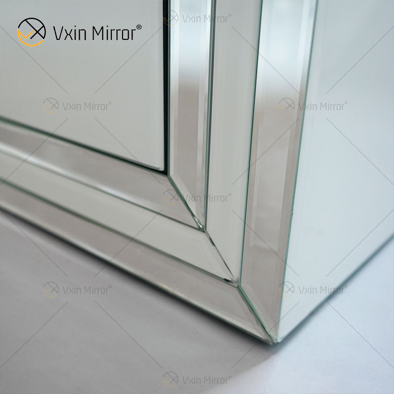 vanity mirrored desk vanity mirrored desk