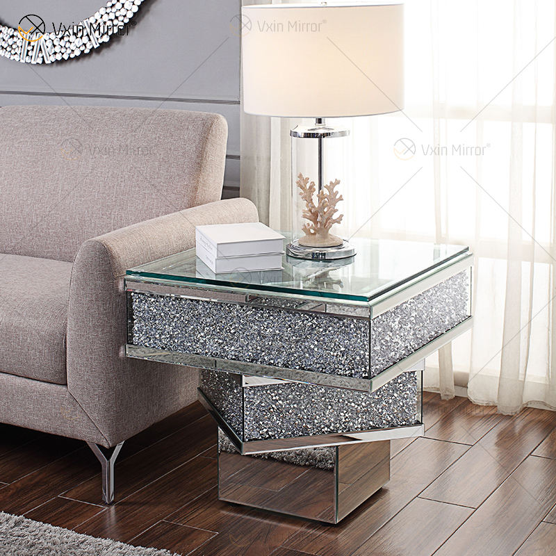 mirrored sidetable mirrored sidetable