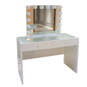 White Changing Table Dresser for Two Drawers