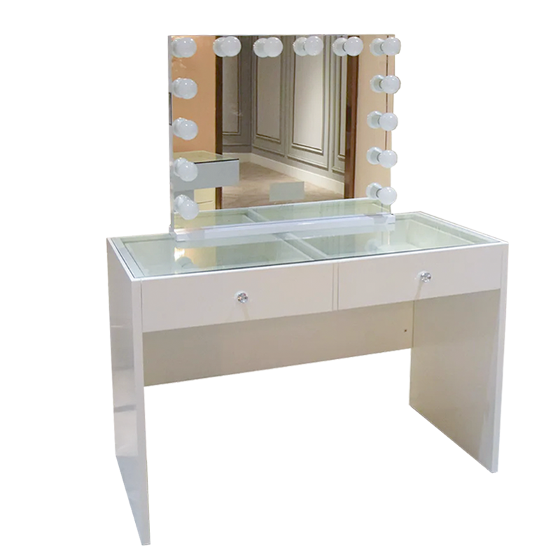 White Changing Table Dresser for Two Drawers