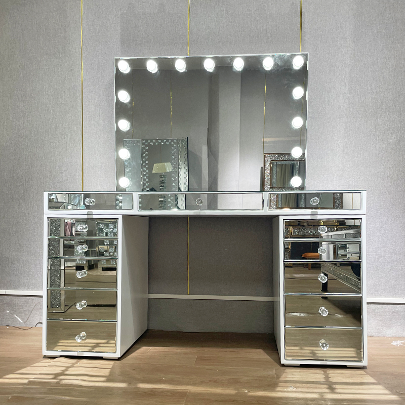 WXF-1311A Vanity Set with Lighted Mirror