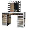 White Mirror Vanity Set 13 Draws