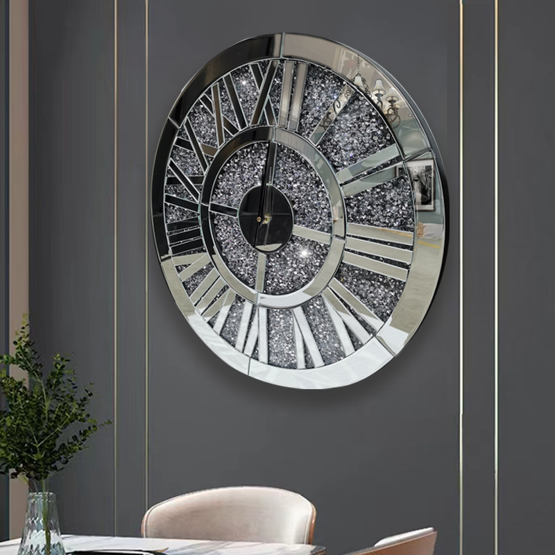 WXMC-009 Mirrored Wall Clock