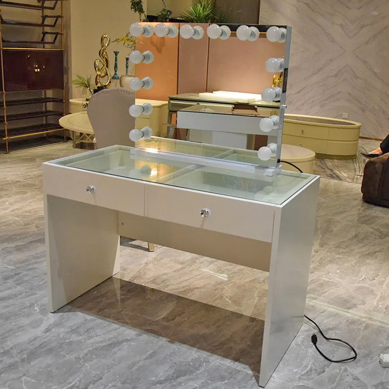 White Changing Table Dresser for Two Drawers