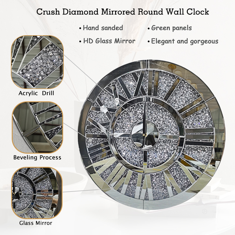 mirror clock digital