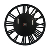Hot Sale WXMC-04 Modern Wall Decorative Elegant Roman Numeral Design Silver And Gold Wall Mirror Clock