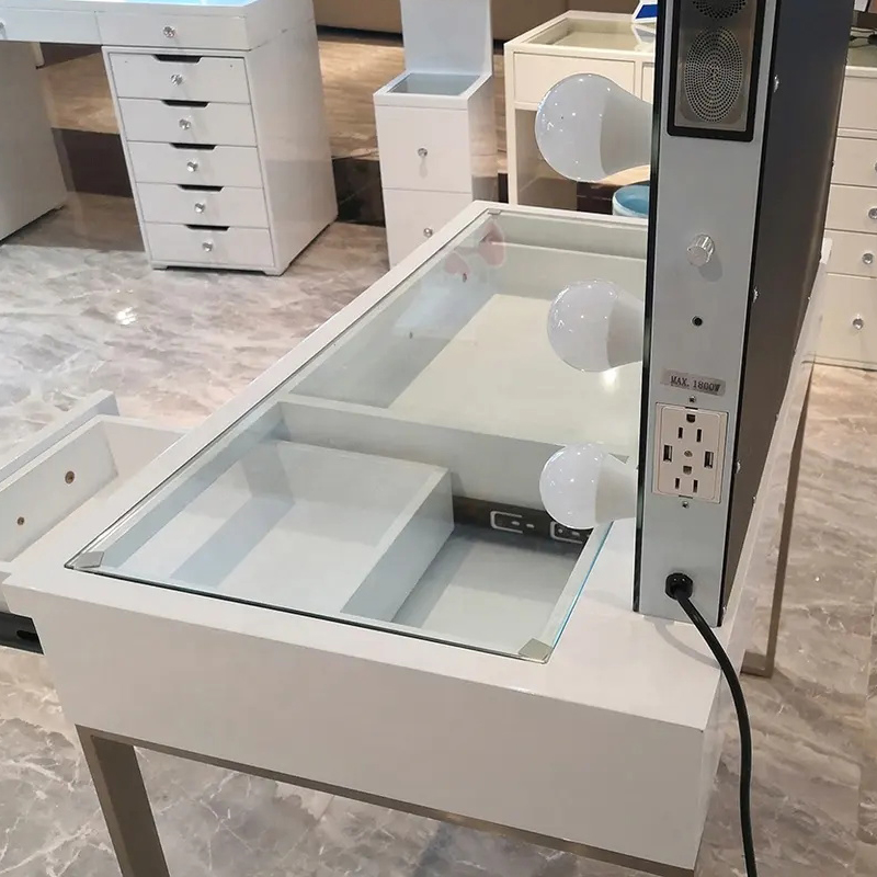 Stainless Steel Corner Dresser 3 Draw