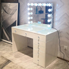 White Dressing Table for Seven Drawers