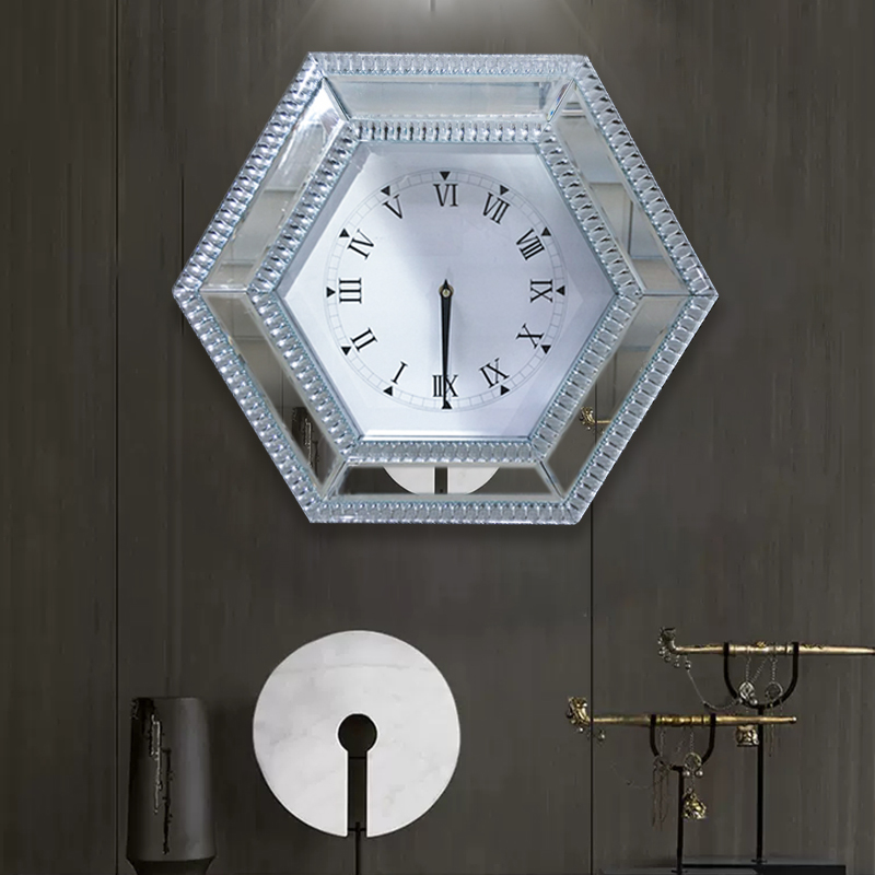 Modern Mirrored Clock