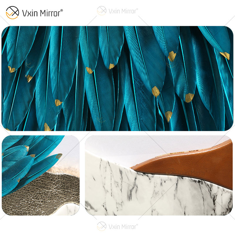 framed crystal wall art