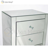 Modern Bedroom Furniture Mirrored Bedside Table with Drawers Customized For Sofas WXF-031