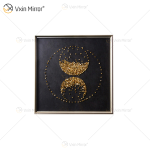 Luxury Furniture Vxin WXPA-014 Ayatul Kursi Wall Art Metal Abstract Wall Art Decorative Painting for Living Room Set for Sale