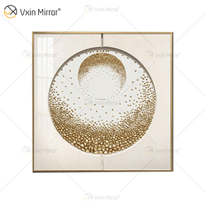 Modern Design Vxin WXPA-015 Metal Wall Art Decor Home Decoration Pieces Luxury Living Room for Home Set for Sale