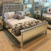 Mirror Furniture on Bedroom Silver And Black Mirrored Modern Style Bed