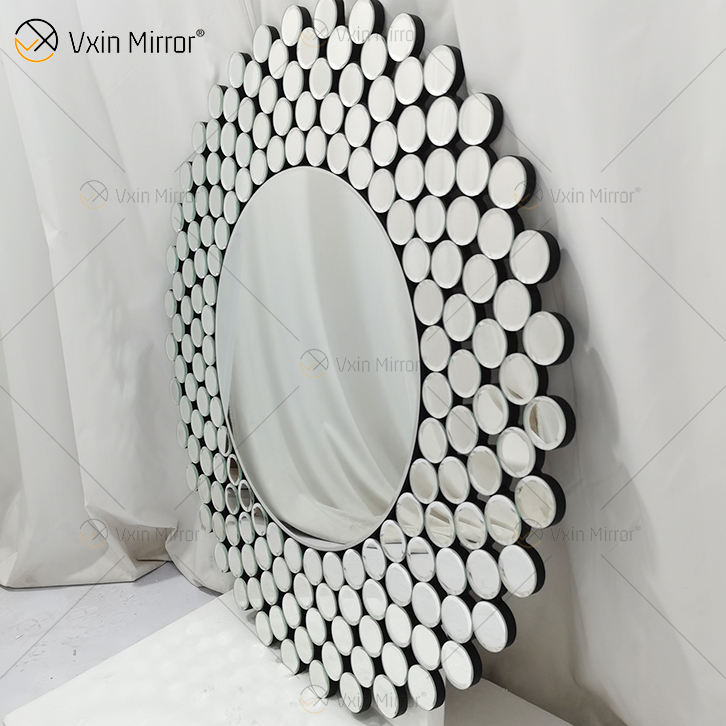 wide arched mirror
