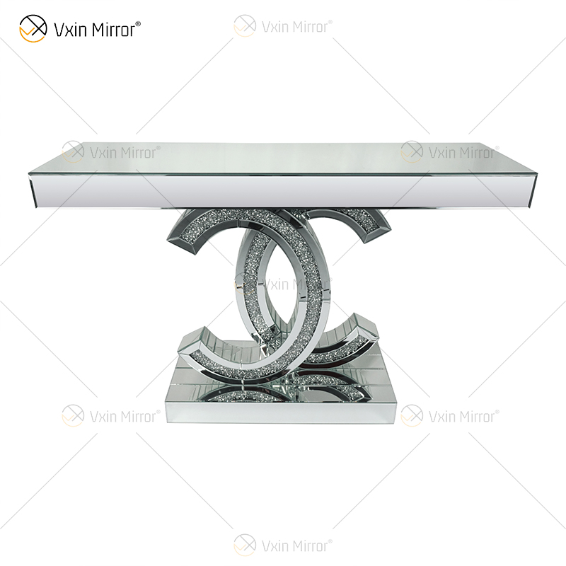 Hot Sale WXWF-150 LED Console Table With Mirror Home Decor Living Room Furniture Console Tables