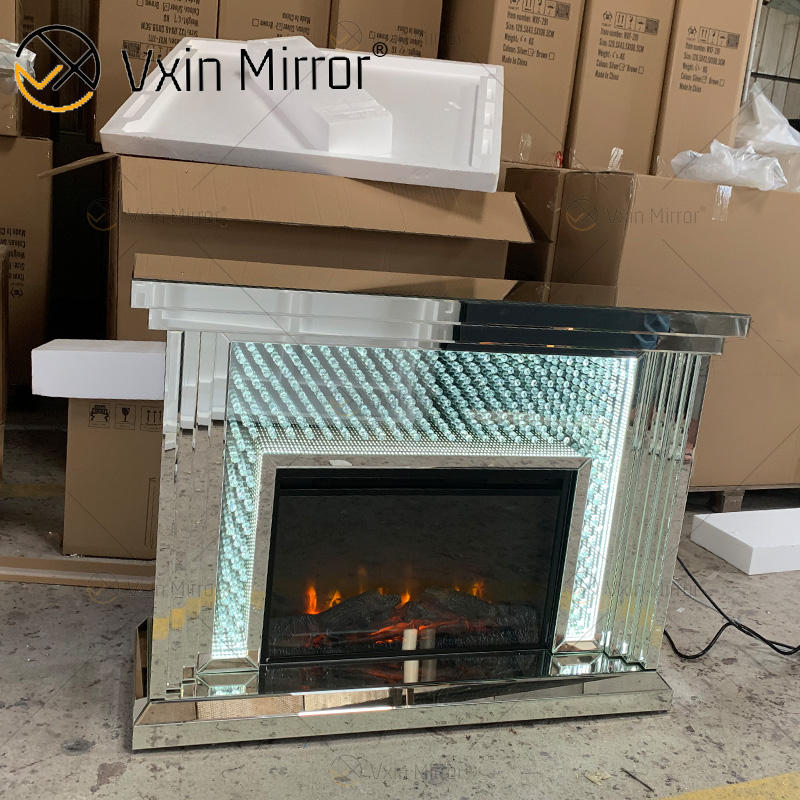 color changing led fireplace