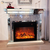 Hot Sell Vxin Mirror WXWF-020 Crushed Diamond Mirror Fireplace
