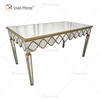 Facoty Supply End Table Luxury WXF-668 Pure Gold Homemade Mirrored Coffee Table