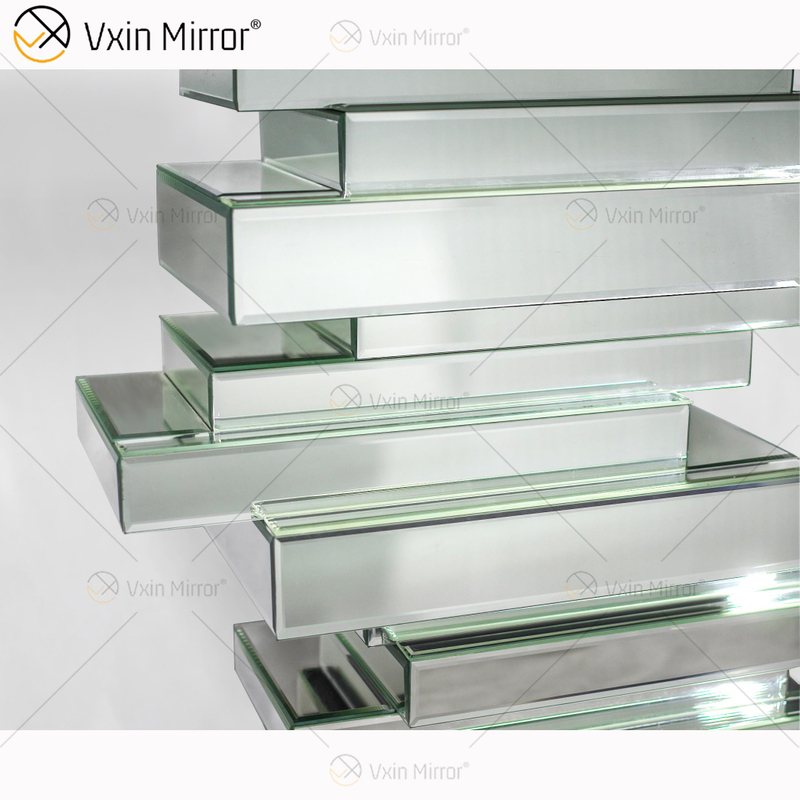 Wholesale Elegant WXF-011 Charming Silver Mirror Console Table for Furniture Luxury