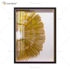 Luxury Living Room Metal Abstract Black Frame Wall Art Decor Home Decoration Pieces 
