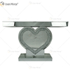 Factory Direct Sale WXF-508 Mirror Console Table Diamond Crystal Heart-shaped Console Tables