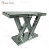 Factory Direct Sale WXWF-513 Diamond Crush Mirror Console Table Crystal Home Furniture Glass Console Table