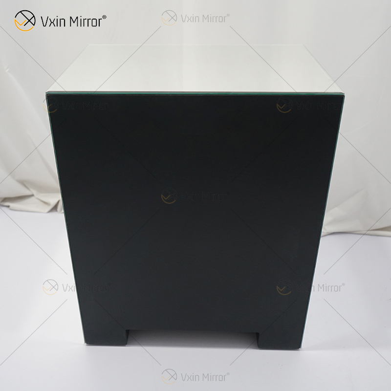 WXF-149 Mirrored Bedside Tables Cabinet 2 Drawers Nightstand Side Table Mirror Bedside Mirrored Bedside Table