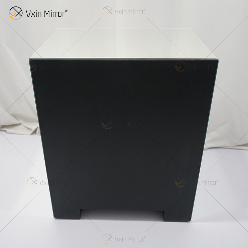 WXF-149 Mirrored Bedside Tables Cabinet 2 Drawers Nightstand Side Table Mirror Bedside Mirrored Bedside Table