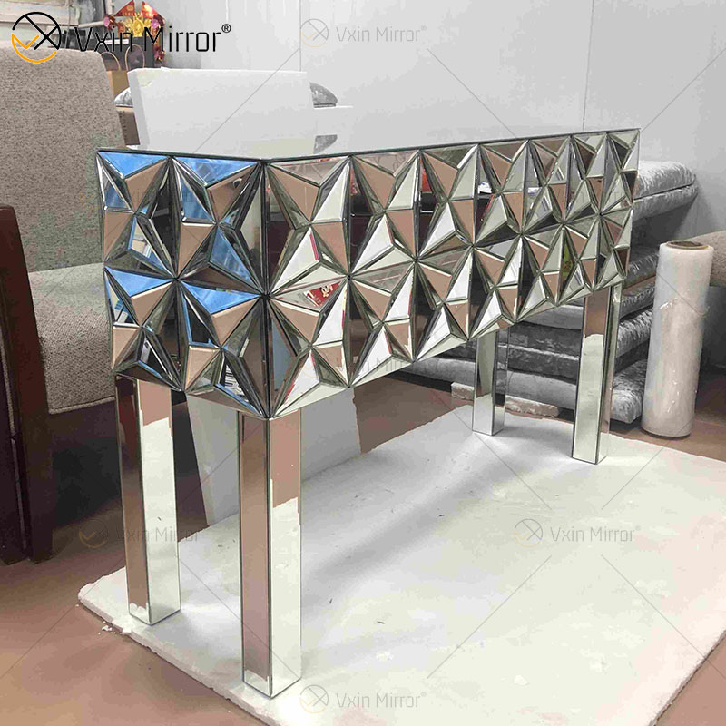 Modern Living Room Furniture Tea Table Mirrored Coffee Table