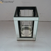 Customizable Name Modern Elegant WXCH-064 Silver Crystal Mirrorr Candle Holder for Home Wedding