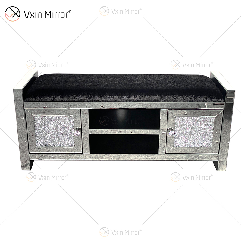 New Design WXF-611 Modern Sparkly Mirrored TV Stands for Living Room Set with Sofa