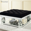 Modern WXF-601 Mirrored Coffee Table Sparkly Side Table for Living Room Set with Sofa for Set