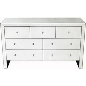 Hot Sale WXWF-817 Modern Style Cabinet with More Drawers Design Living Room Or Dining Room Silver Cabinet