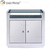 LED Design WXF-2124 Octagonal Beads Fashion Makeup Mirror Cabinet Match LED Mirror Custom Plug