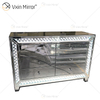 WXM-1176&WXF-2139 LED Furniture Set Octagonal Beads Fashion Simple Makeup Mirror Mirror Cabinet 6 Drawers